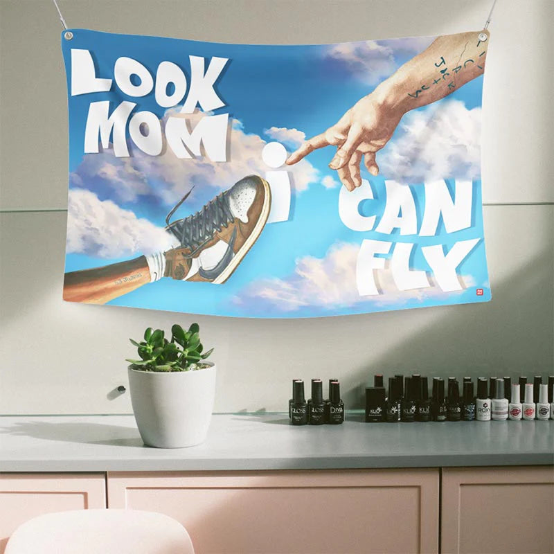 LOOK MOM, I CAN FLY β The Travis Flag ππ