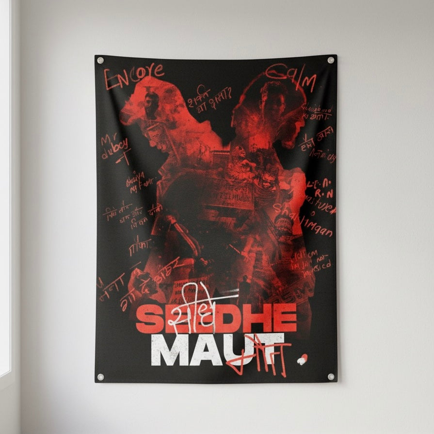 Seedhe Maut Flag - Minimal⚡🔥
