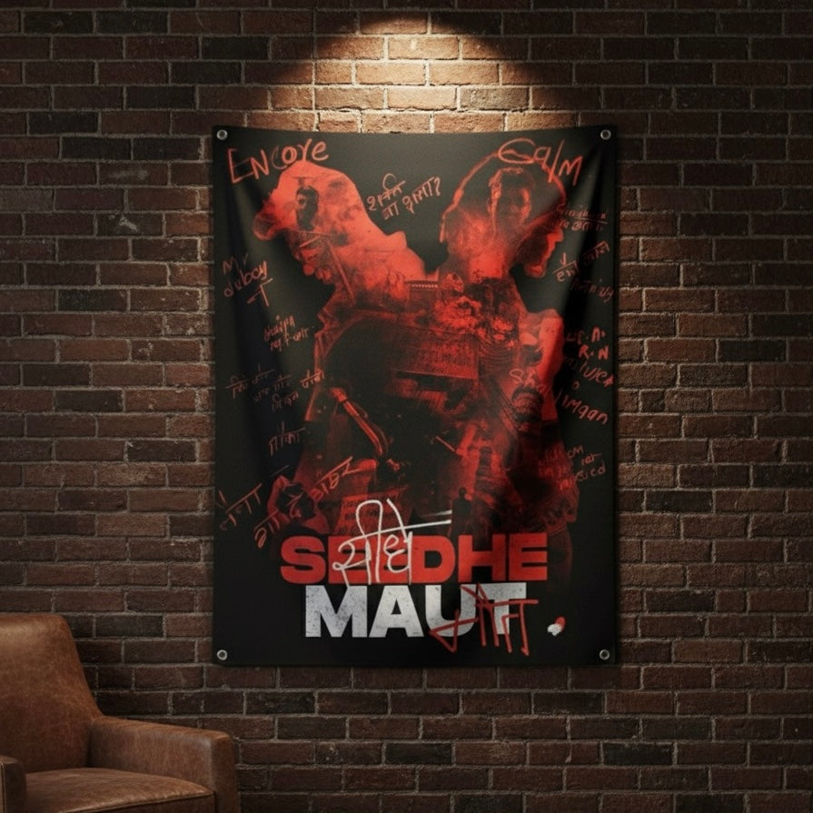 Seedhe Maut Flag - Minimal⚡🔥