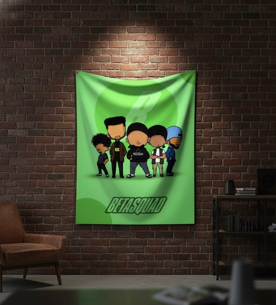 Beta Squad Flag 🩵🔥