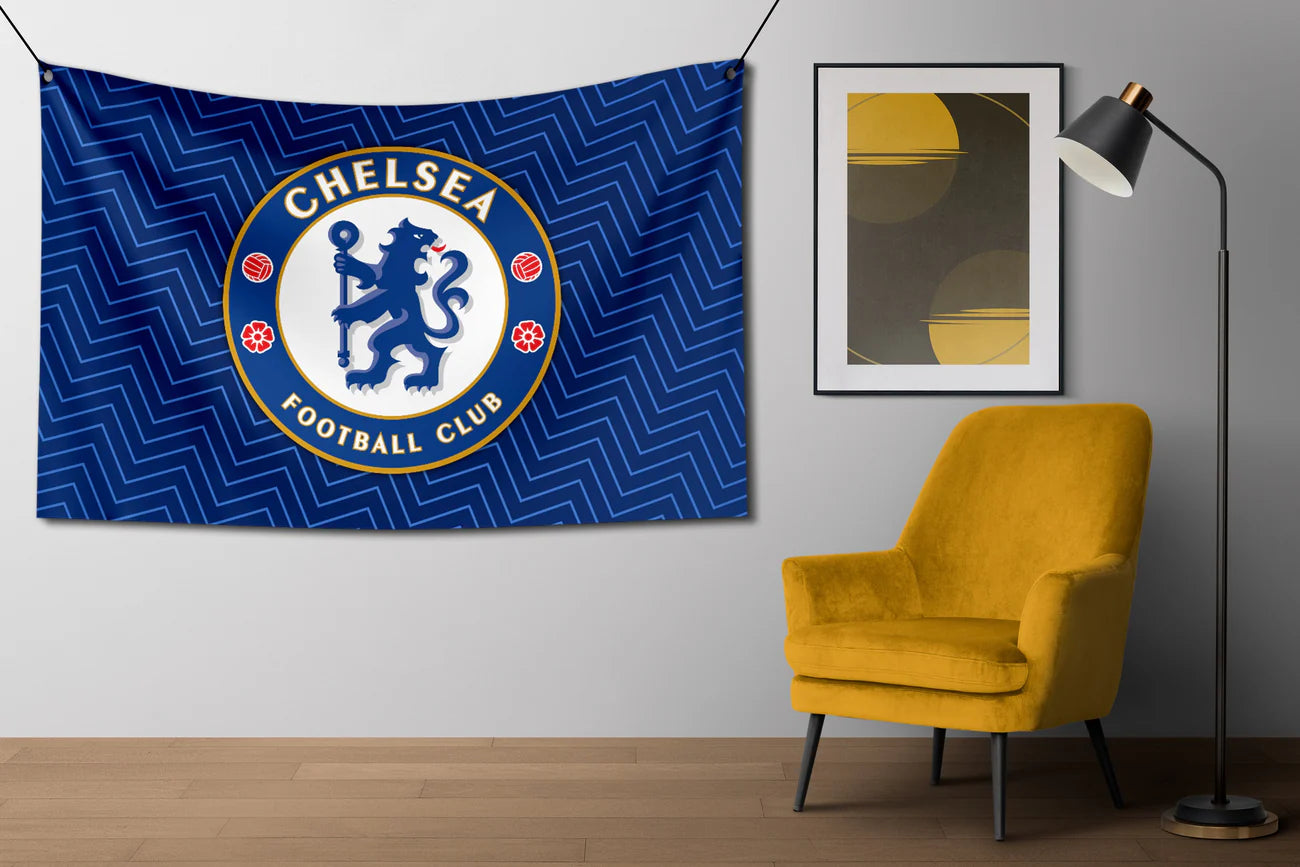 Chelsea HQ Flag 🔵👑